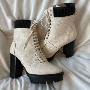 White Booties